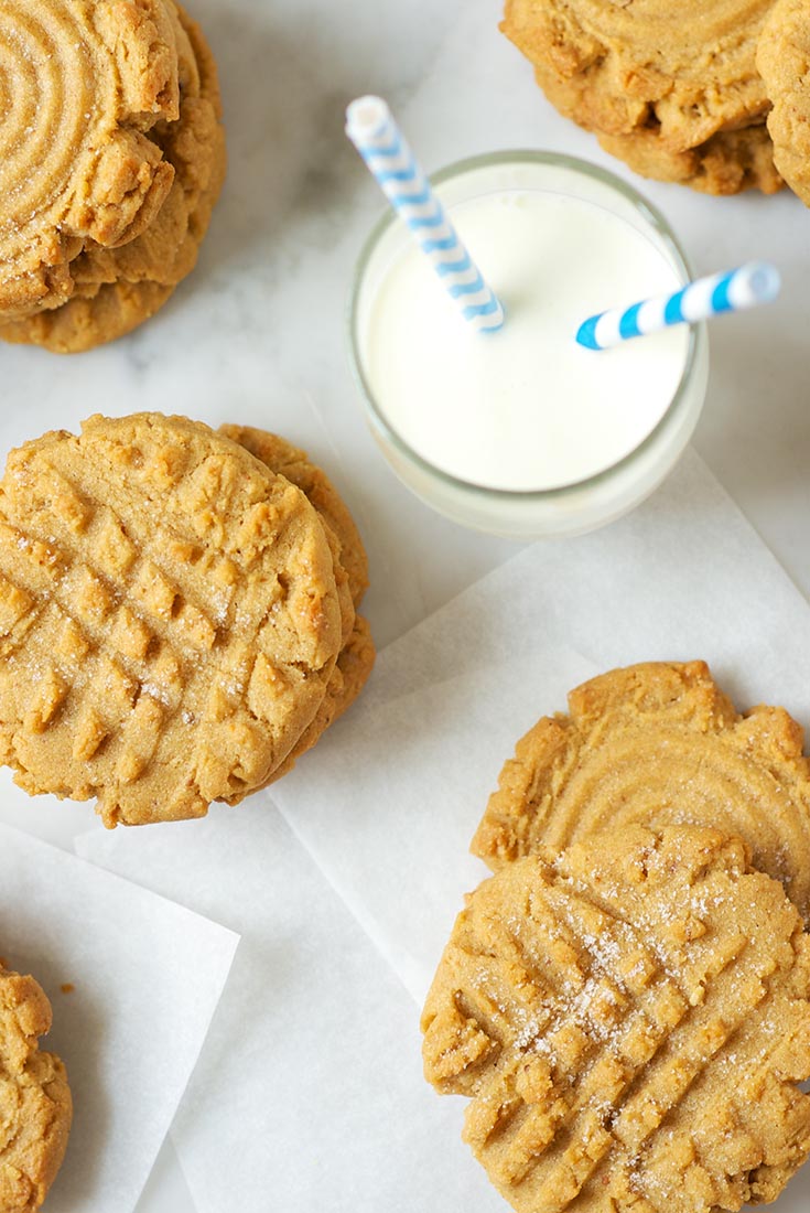 Classic Peanut Butter Cookies Recipe | King Arthur Flour