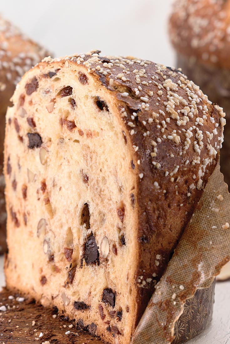 Cherry Almond Panettone Recipe