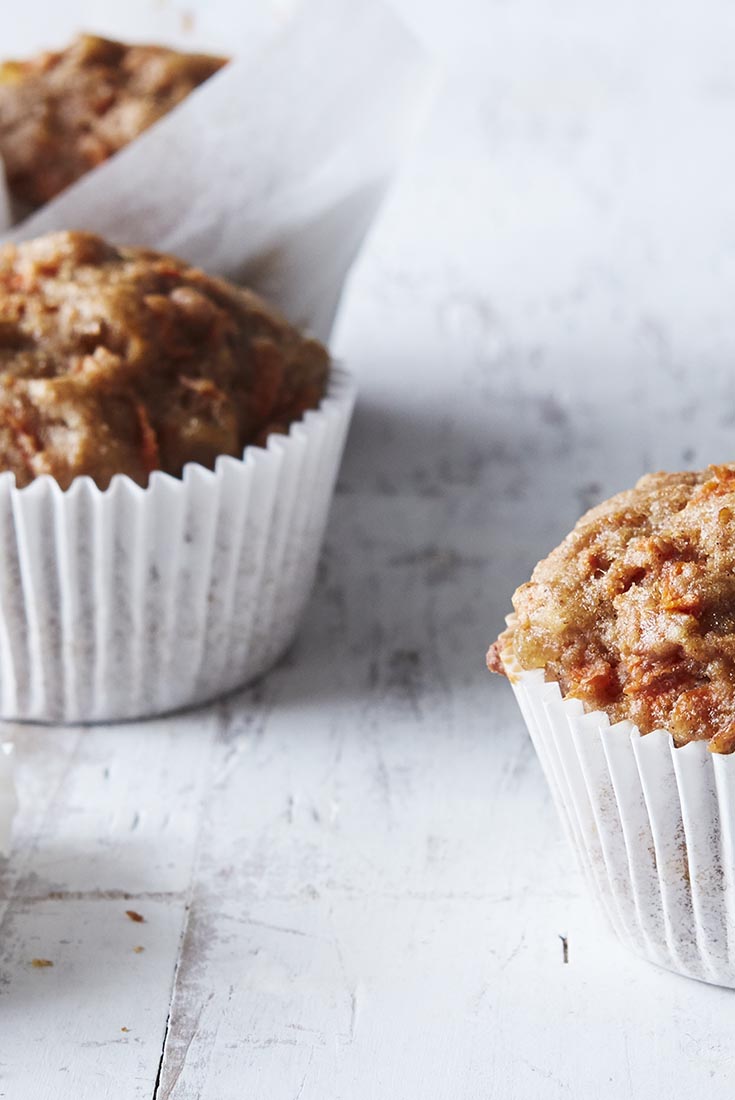 Ginger-Carrot Muffins Recipe