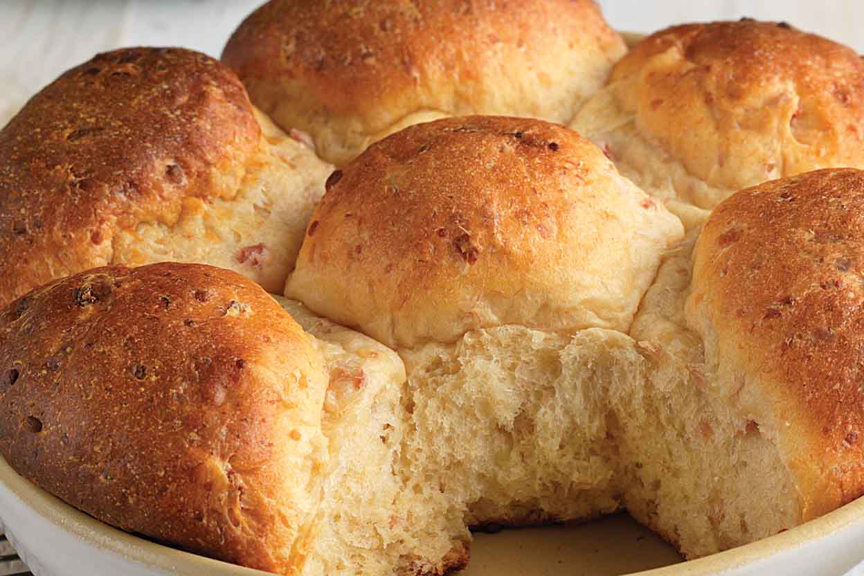 Ham And Cheese Buns Recipe King Arthur Flour
