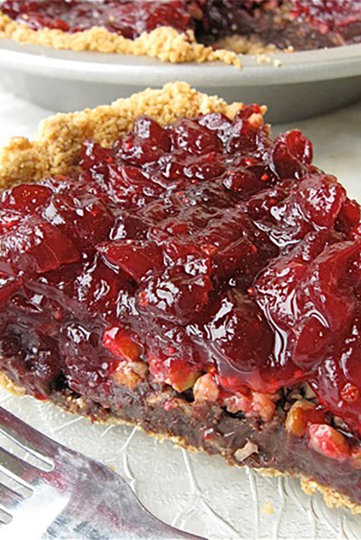 Cranberry-Fudge Pie Recipe