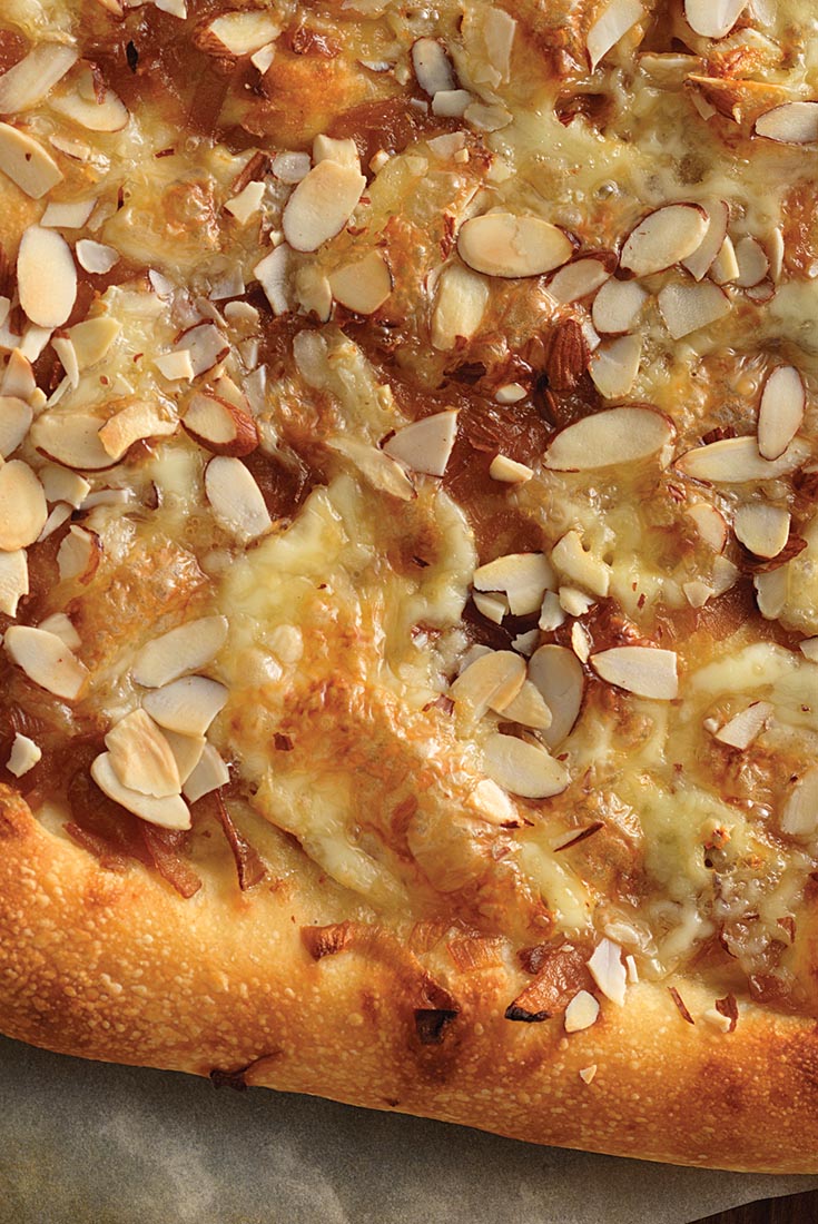 Caramelized Onion and Brie Pizza Recipe