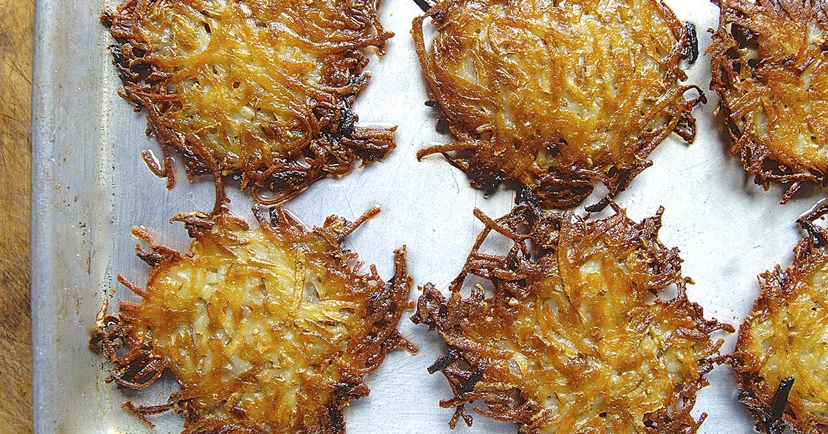 EasyDoesIt Latkes Recipe King Arthur Flour