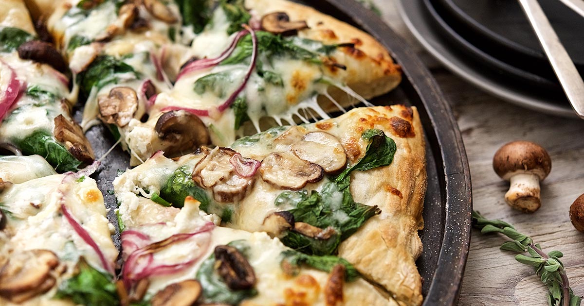 NoKnead Pizza Crust Recipe King Arthur Flour