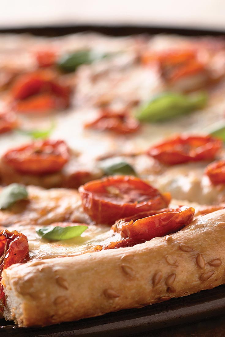 Flax Seed Pizza Crust Recipe
