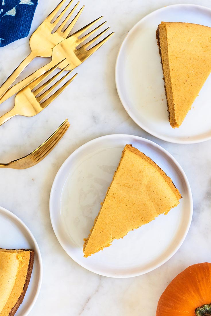 Pumpkin Cheesecake with Gingersnap Crust Recipe