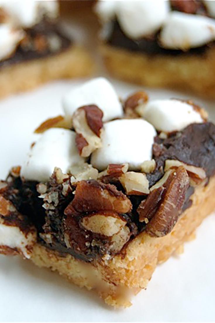 Rocky Road Bars Recipe King Arthur Flour