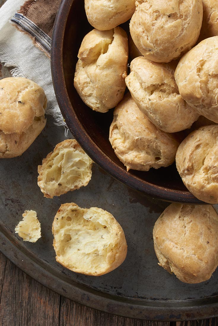 Herb Cheese Puffs Recipe