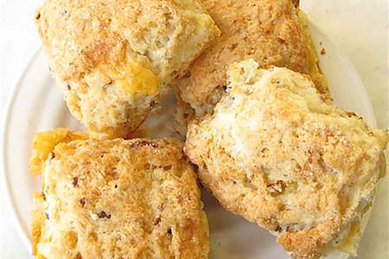 Sausage Cheese Biscuits Recipe | King Arthur Flour