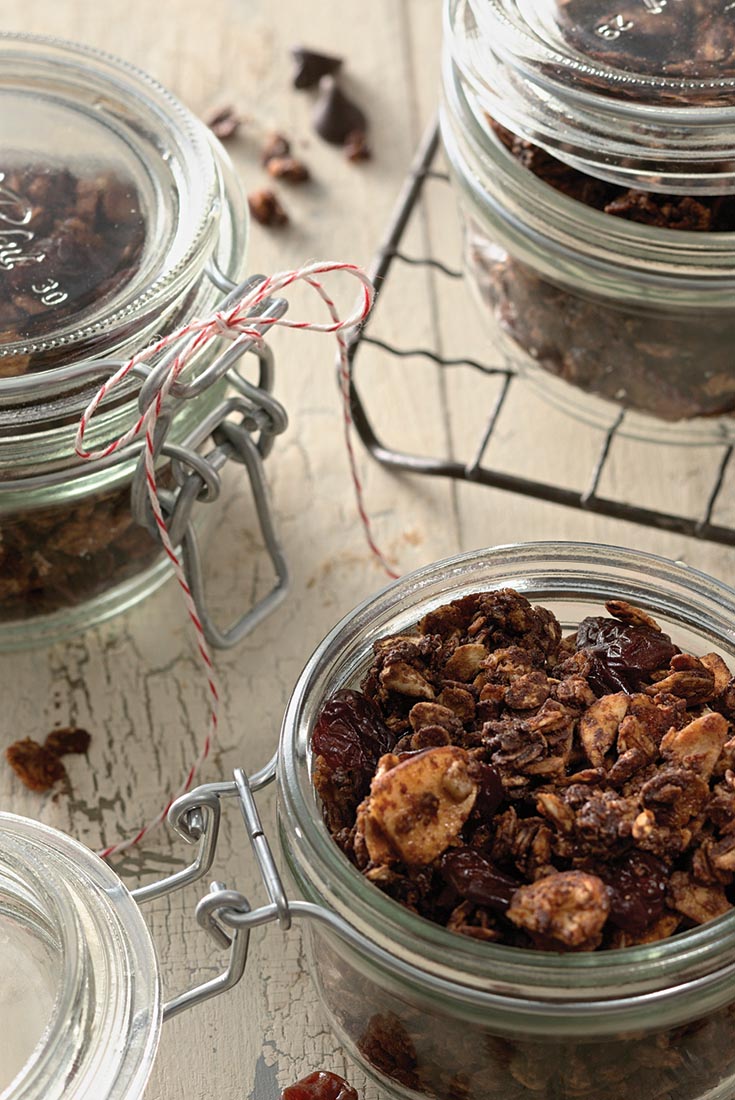 Chocolate and Cherry Granola Recipe