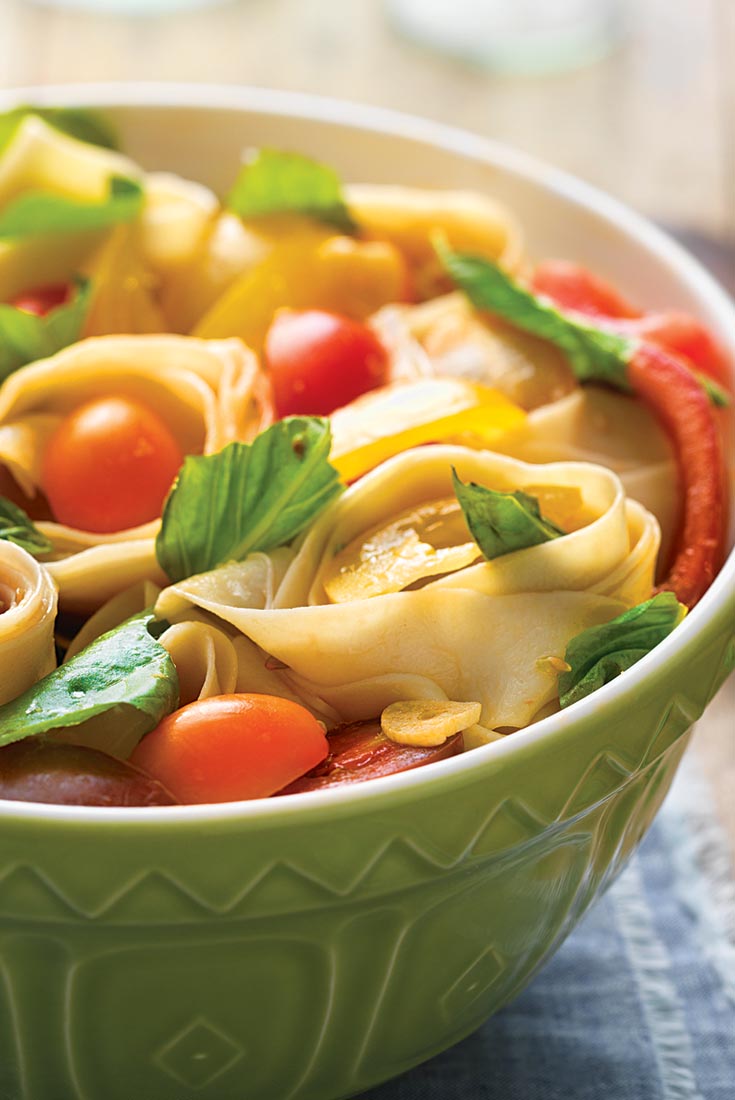 Heirloom Tomato and Fresh Pasta Salad Recipe