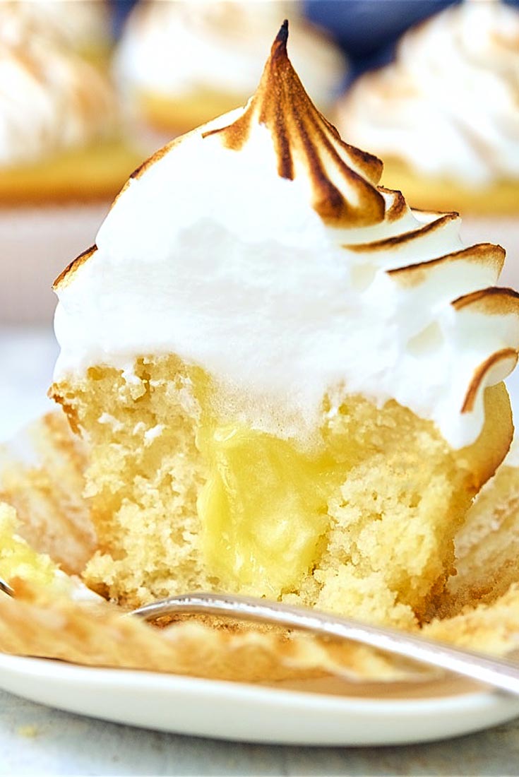 Lemon Meringue Cupcakes Recipe