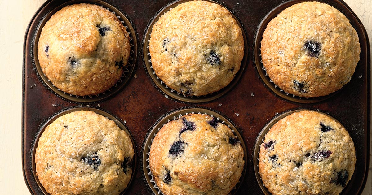 Easy SelfRising Blueberry Muffins Recipe King Arthur Flour