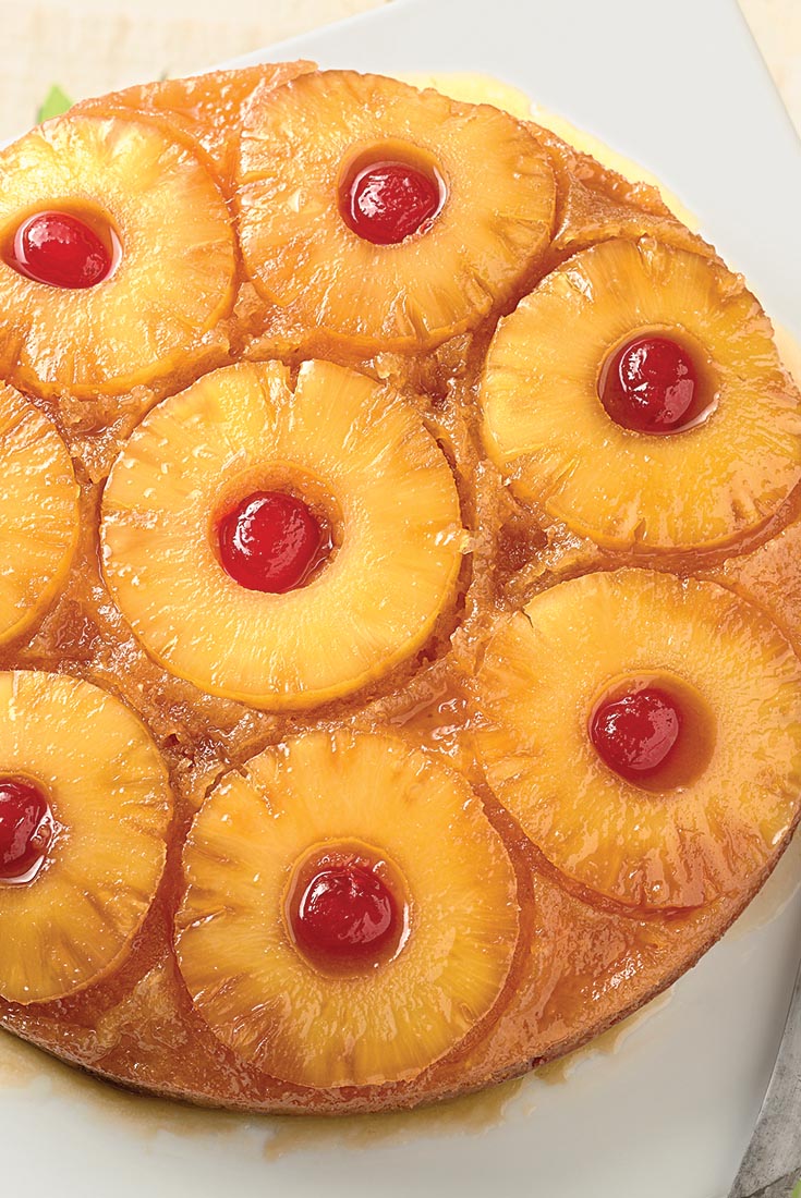 SelfRising Pineapple UpsideDown Cake Recipe King Arthur Flour