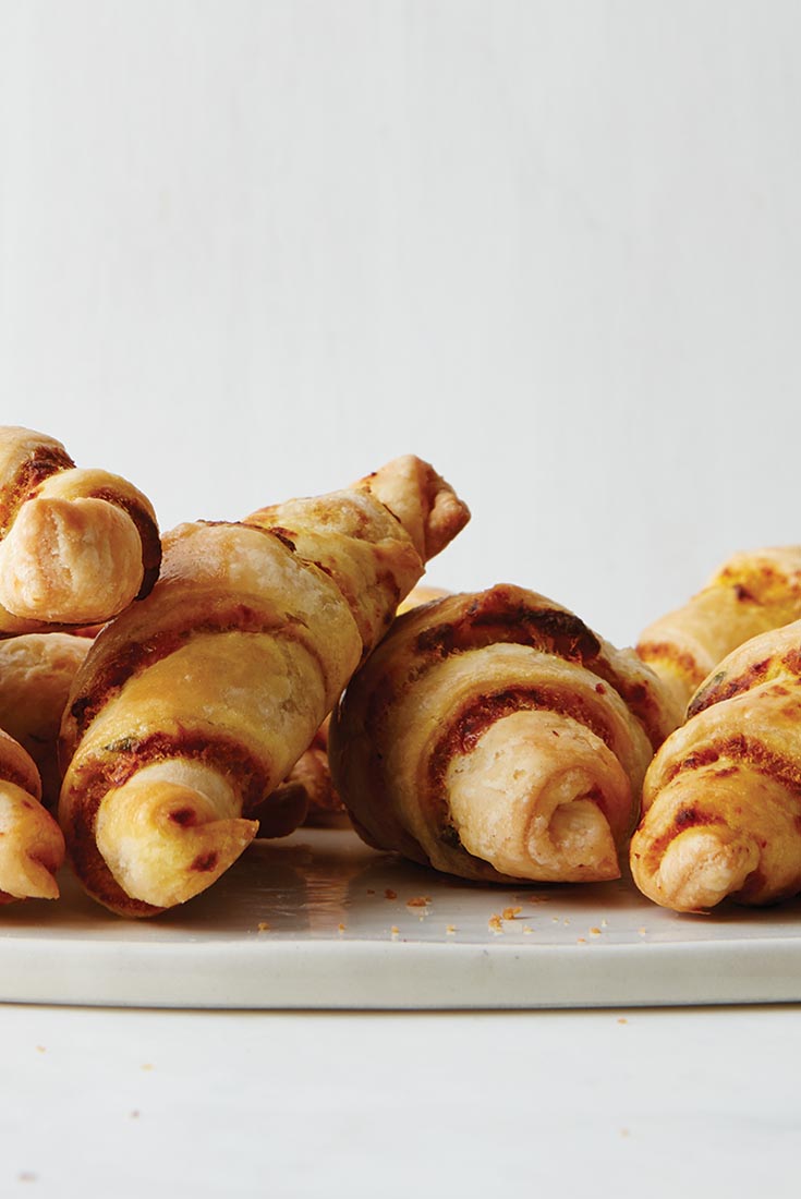 Savory Pumpkin Parmesan Rugelach Recipe