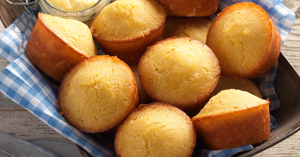 GlutenFree Corn Muffins Recipe King Arthur Flour
