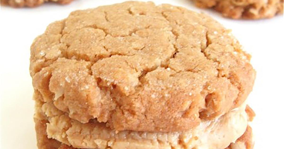 Peanut ButterOatmeal Sandwich Cookies Recipe King Arthur Flour