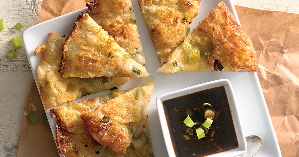 Scallion Pancakes Recipe King Arthur Flour
