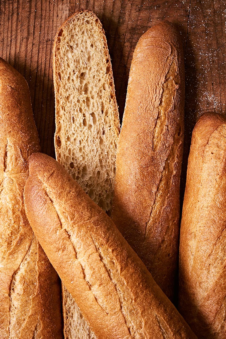 Whole Wheat Baguettes Recipe