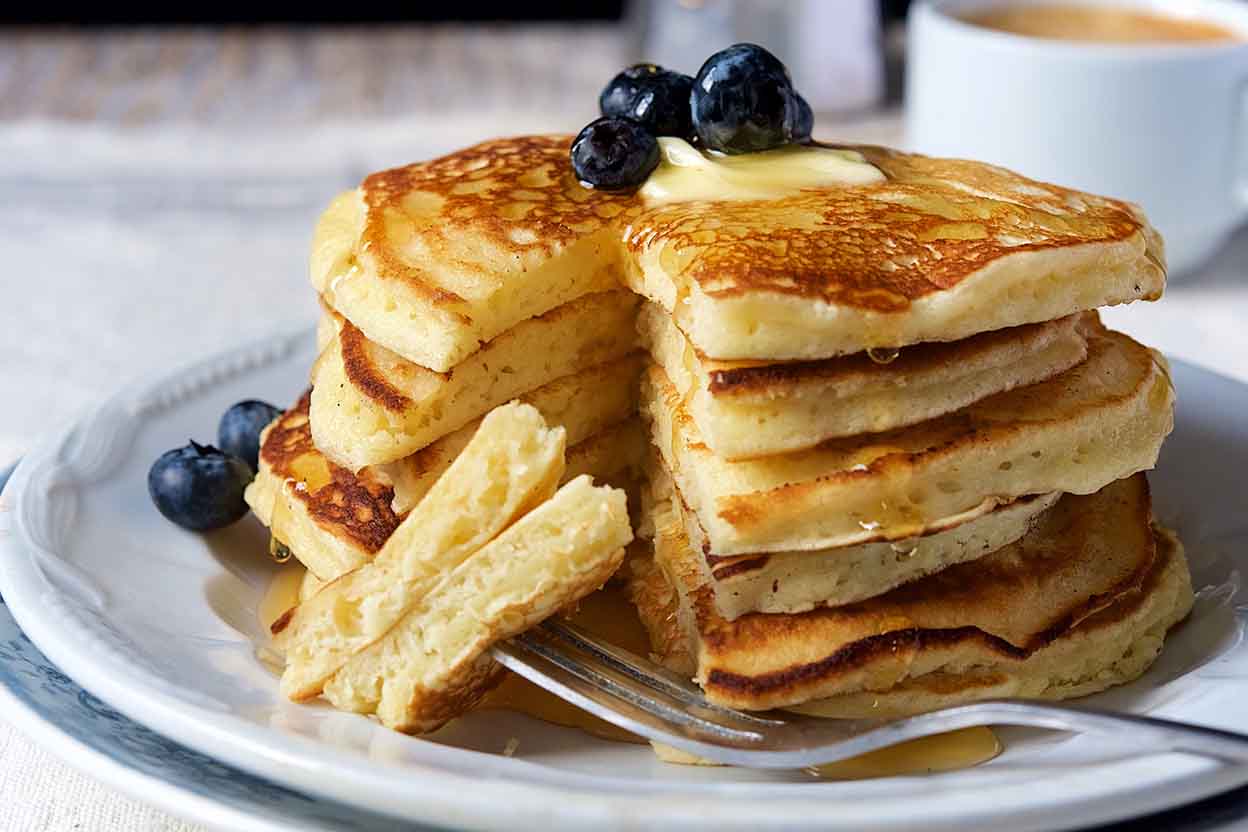 cashew and honey pancakes