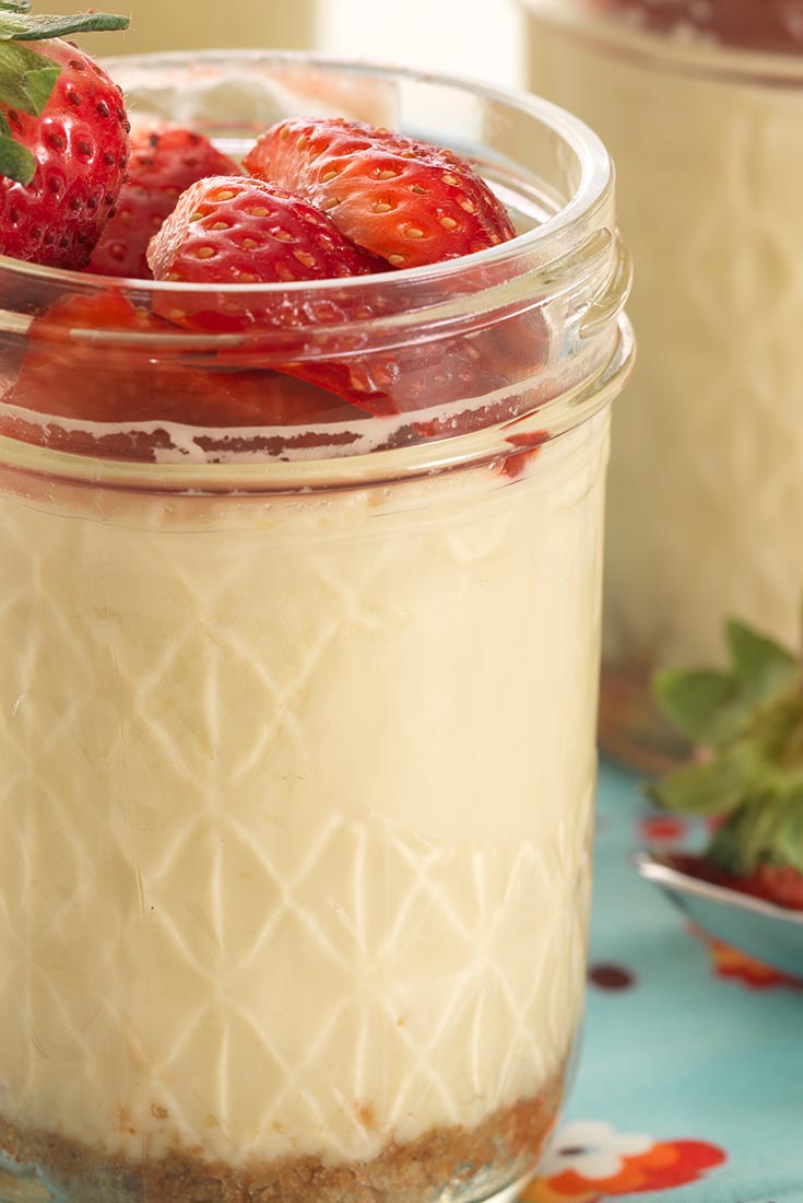 Cheesecake in a Jar Recipe King Arthur Flour