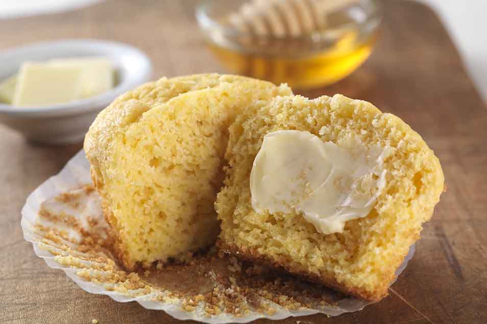 Gluten-Free Corn Muffins made with baking mix Recipe | King Arthur Flour