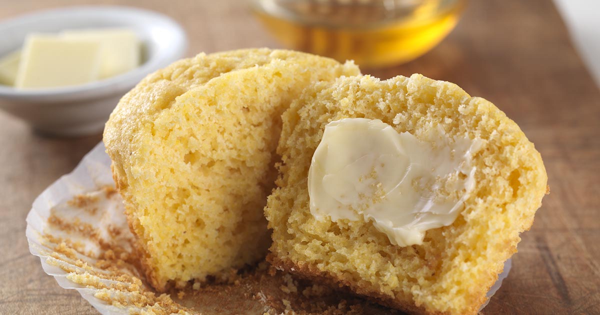 GlutenFree Corn Muffins made with baking mix Recipe King Arthur Flour