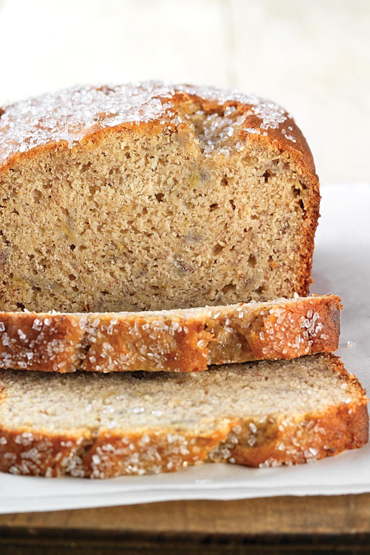 GlutenFree Quick & Easy Banana Bread made with baking mix Recipe