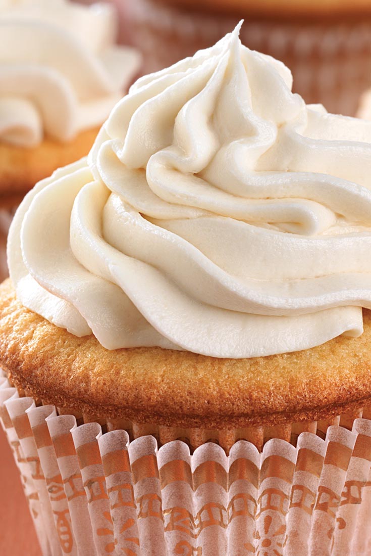 Ultra-Vanilla Cupcakes with Easy Vanilla Frosting Recipe | King Arthur ...