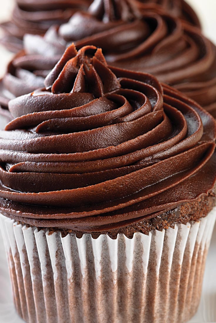 Gluten-Free Chocolate Cake or Cupcakes made with baking mix Recipe