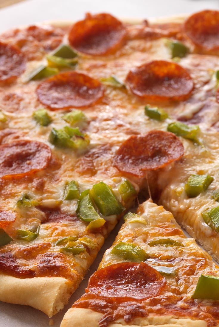 GlutenFree NoworLater Pizza made with baking mix Recipe King