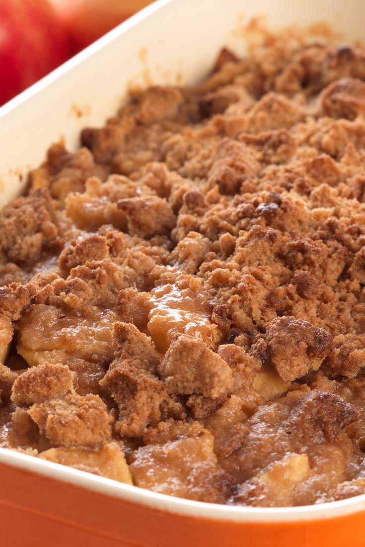 Gluten-Free Apple Crisp made with baking mix Recipe | King Arthur Flour