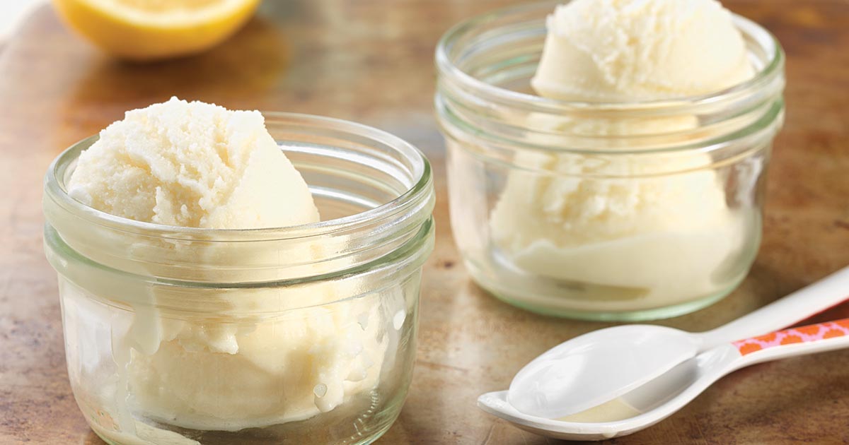 Lemon Sherbet Recipe King Arthur Flour