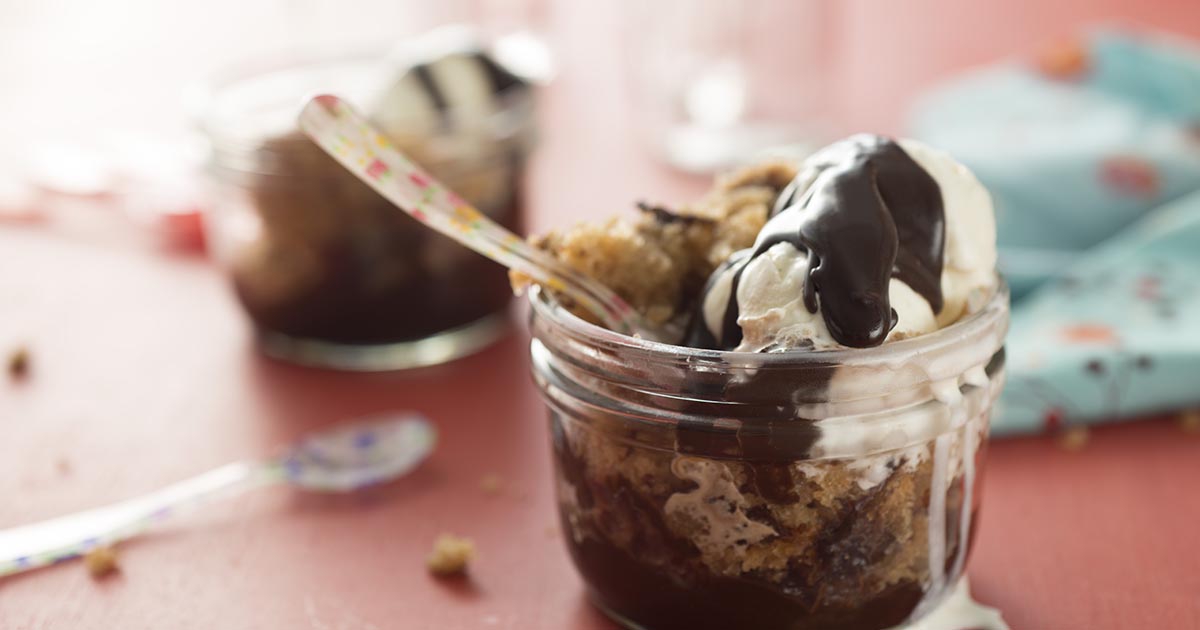 Slow Cooker Peanut Butter Fudge Cake Recipe King Arthur Flour