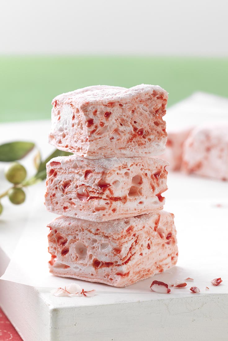 Peppermint Crunch Marshmallows Recipe