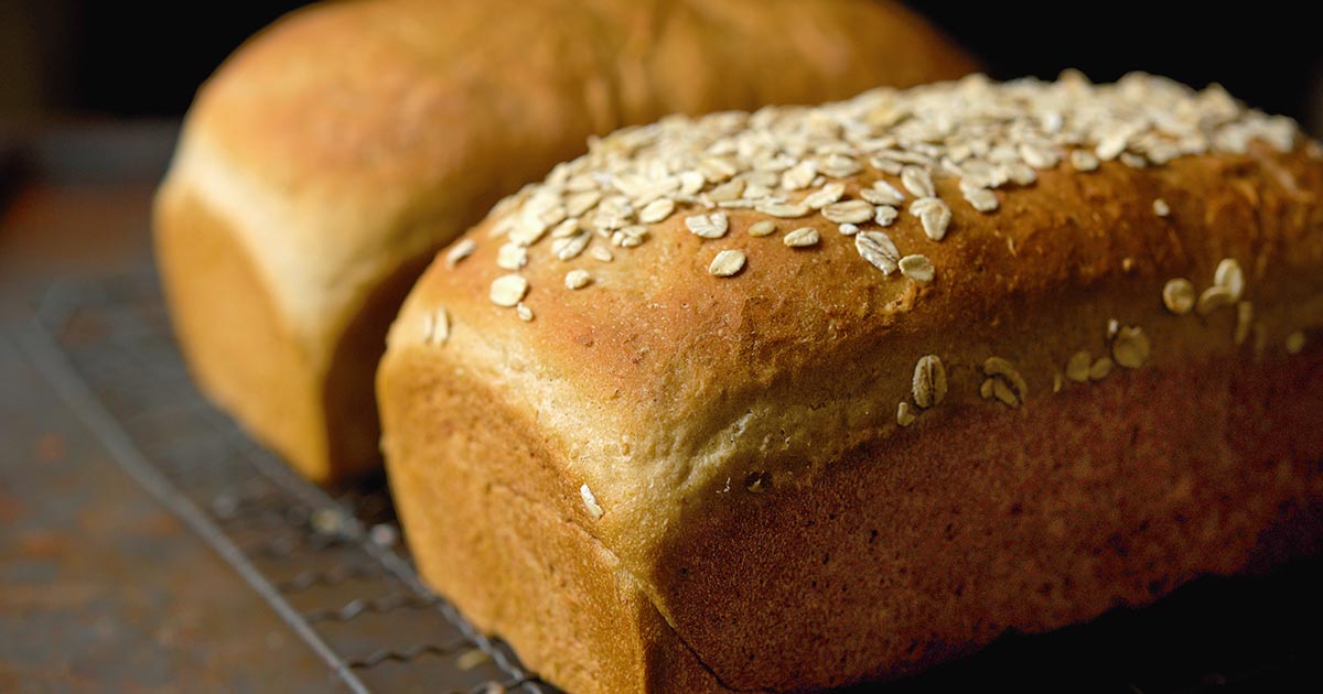 Vermont Whole Wheat Oatmeal Honey Bread Recipe | King