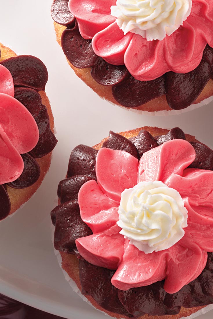 Neapolitan Cupcake Buttercream Frosting Recipe