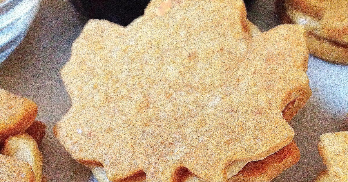 Maple Shortbread Sandwich Cookies Recipe | King Arthur Flour