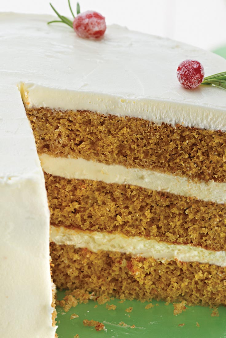 Golden Spice Cake Recipe