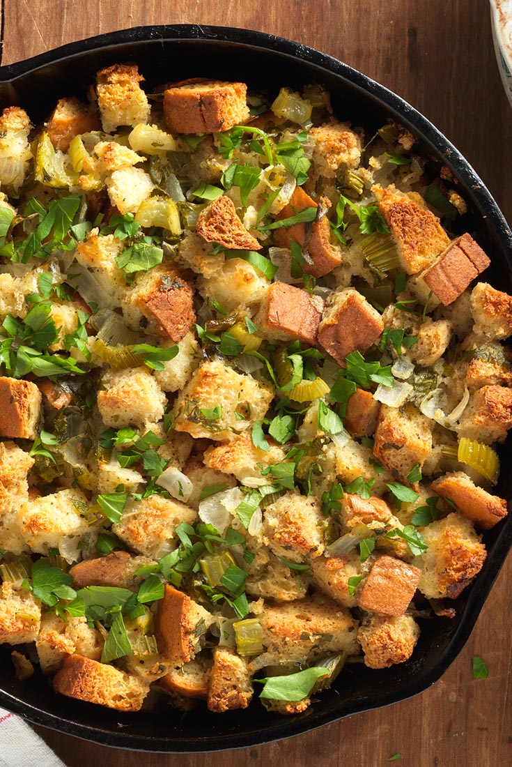 Gluten-Free Stuffing and Simple Gravy Recipe