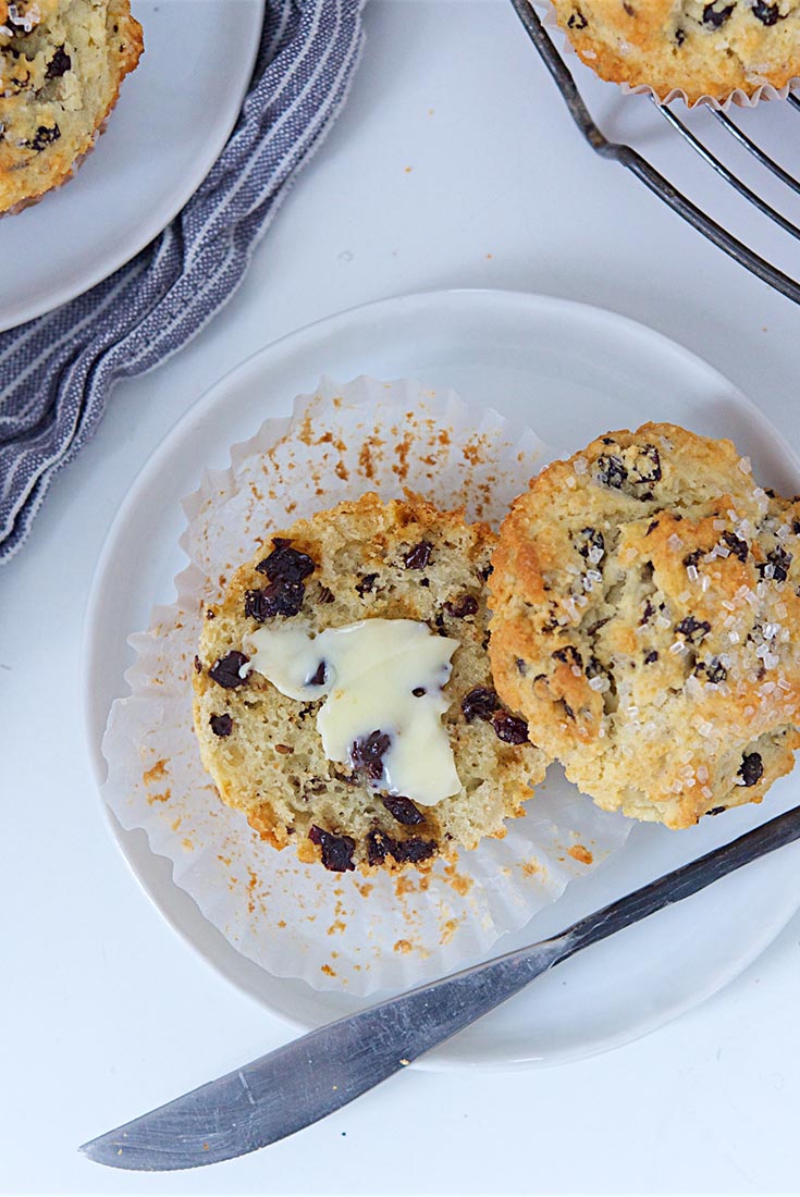 Gluten-Free Irish Soda Bread Muffins Recipe
