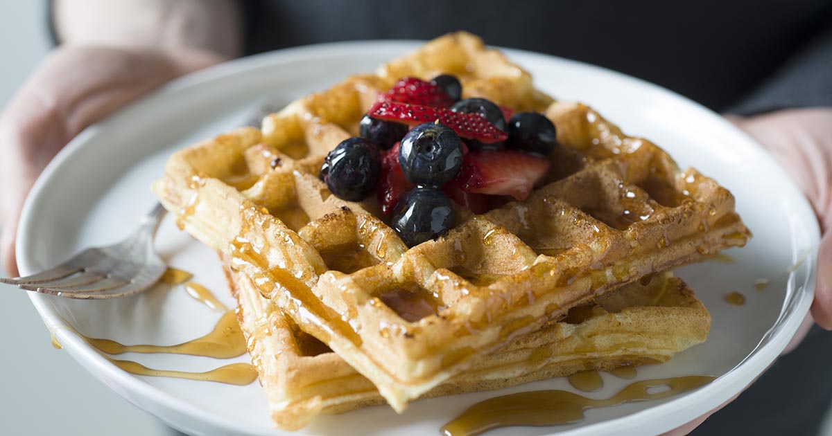 The Best Waffles Ever Recipe King Arthur Flour