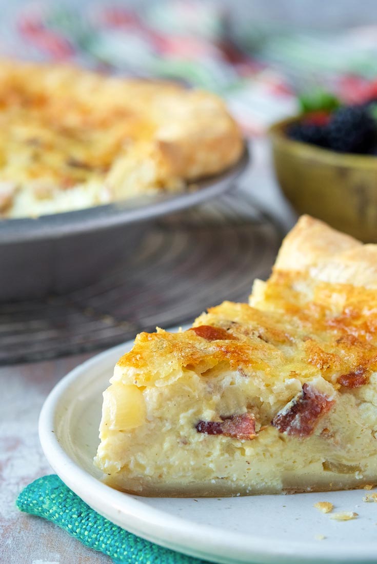 Bacon, Egg & Cheese Quiche Recipe King Arthur Flour