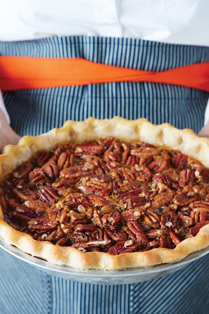 Bourbon Ginger Pecan Pie Recipe