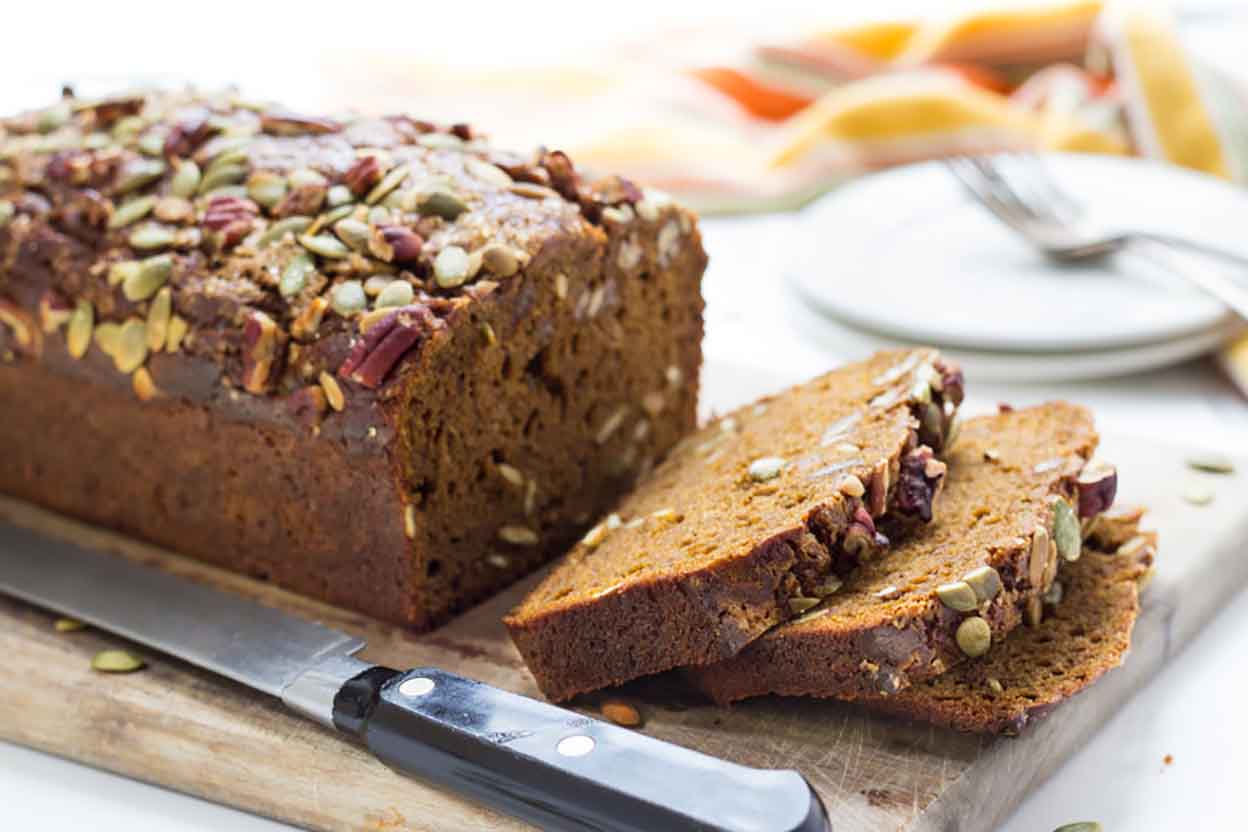 gluten free pumpkin bread