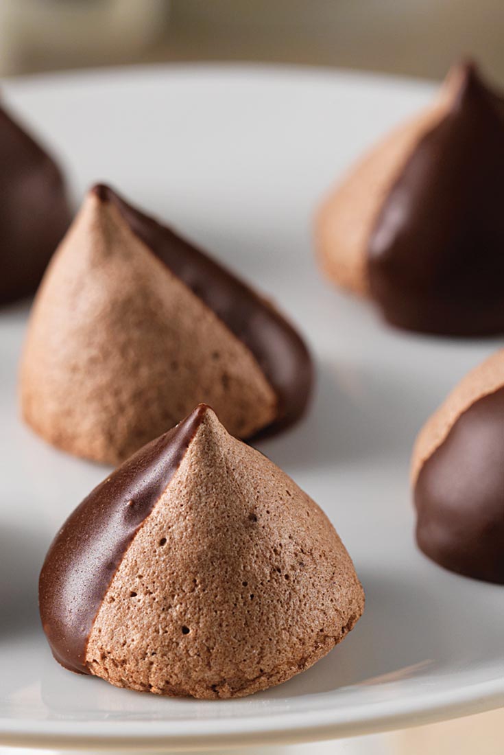 Chocolate Meringue Kisses Recipe