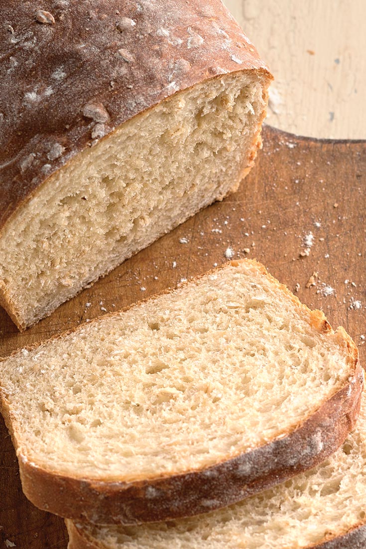 Oatmeal Toasting And Sandwich Bread Recipe King Arthur Flour 8143