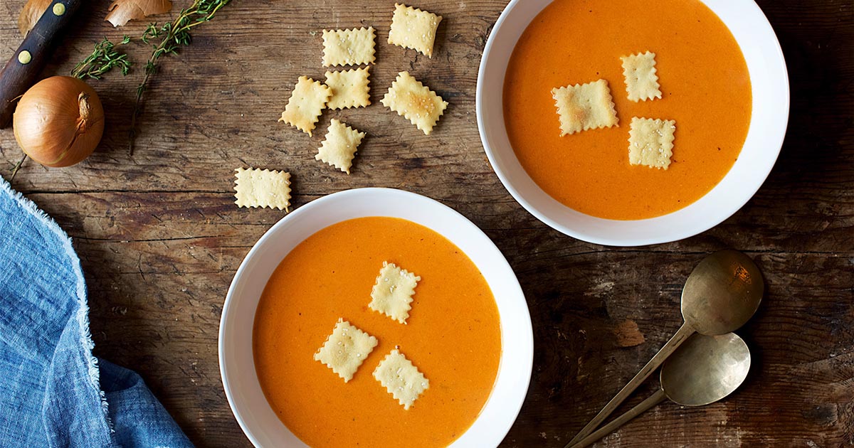 Creamy Tomato Soup Recipe King Arthur Flour