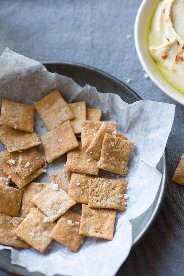 Sprouted Wheat Crackers Recipe