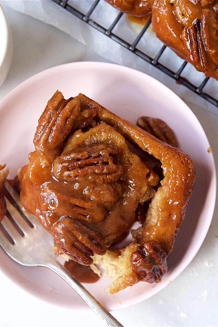 Whole Grain Sticky Buns Recipe